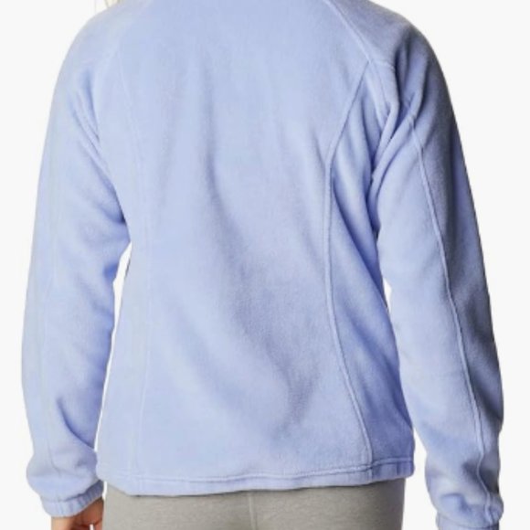 Columbia Women's Blue Periwinkle Full Zip Fleece Jacket NWOT Size XXL/16 - Picture 2 of 9